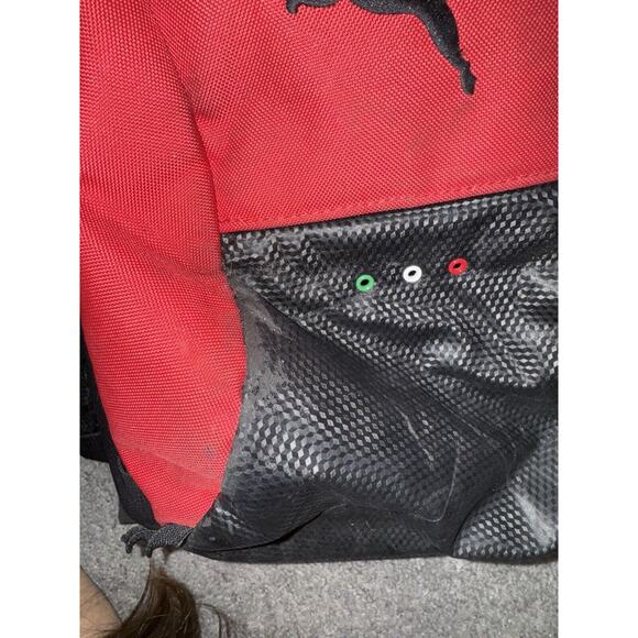 Puma x Ferrari Padded Backpack Red Black - Picture 2 of 15
